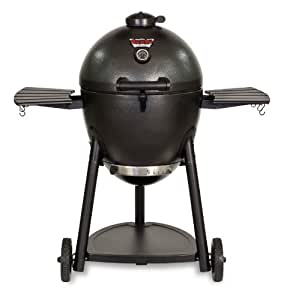 Char-Griller 16620 Akorn Kamado Kooker Charcoal Barbecue Grill and Smoker, Black