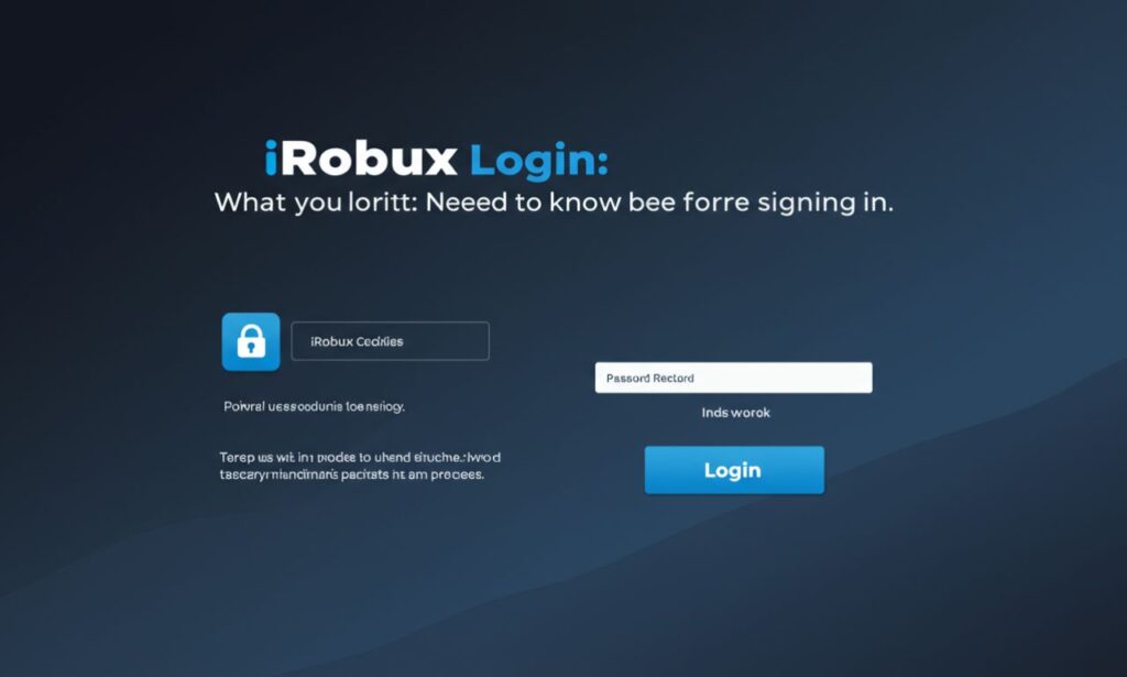 iRobux Login: What You Need to Know Before Signing In